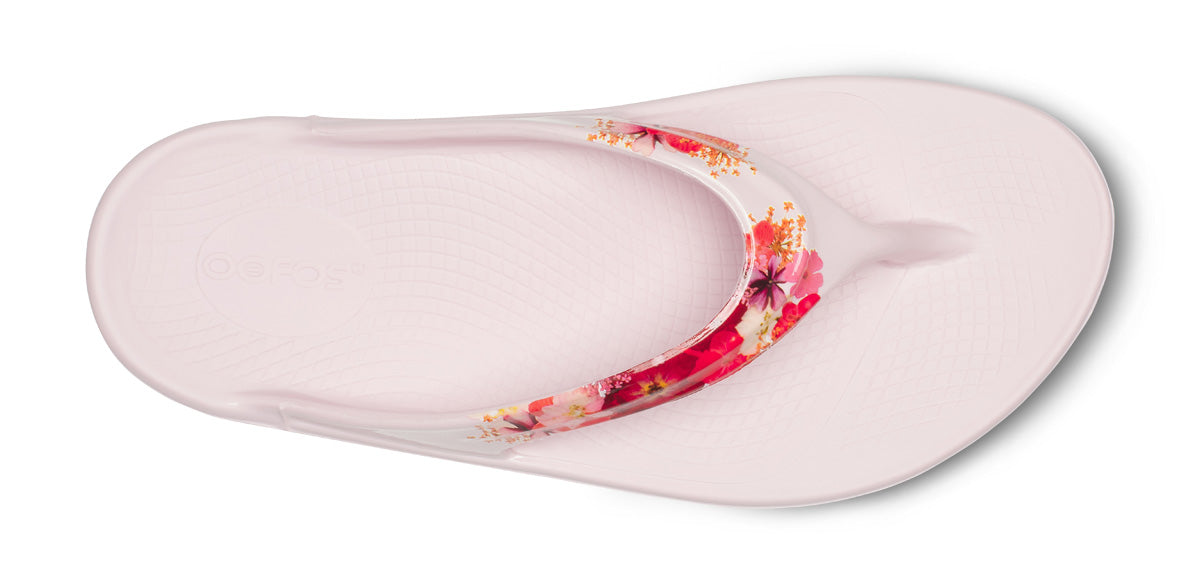 Oofos Women's Limited Sandal Primrose Blossom