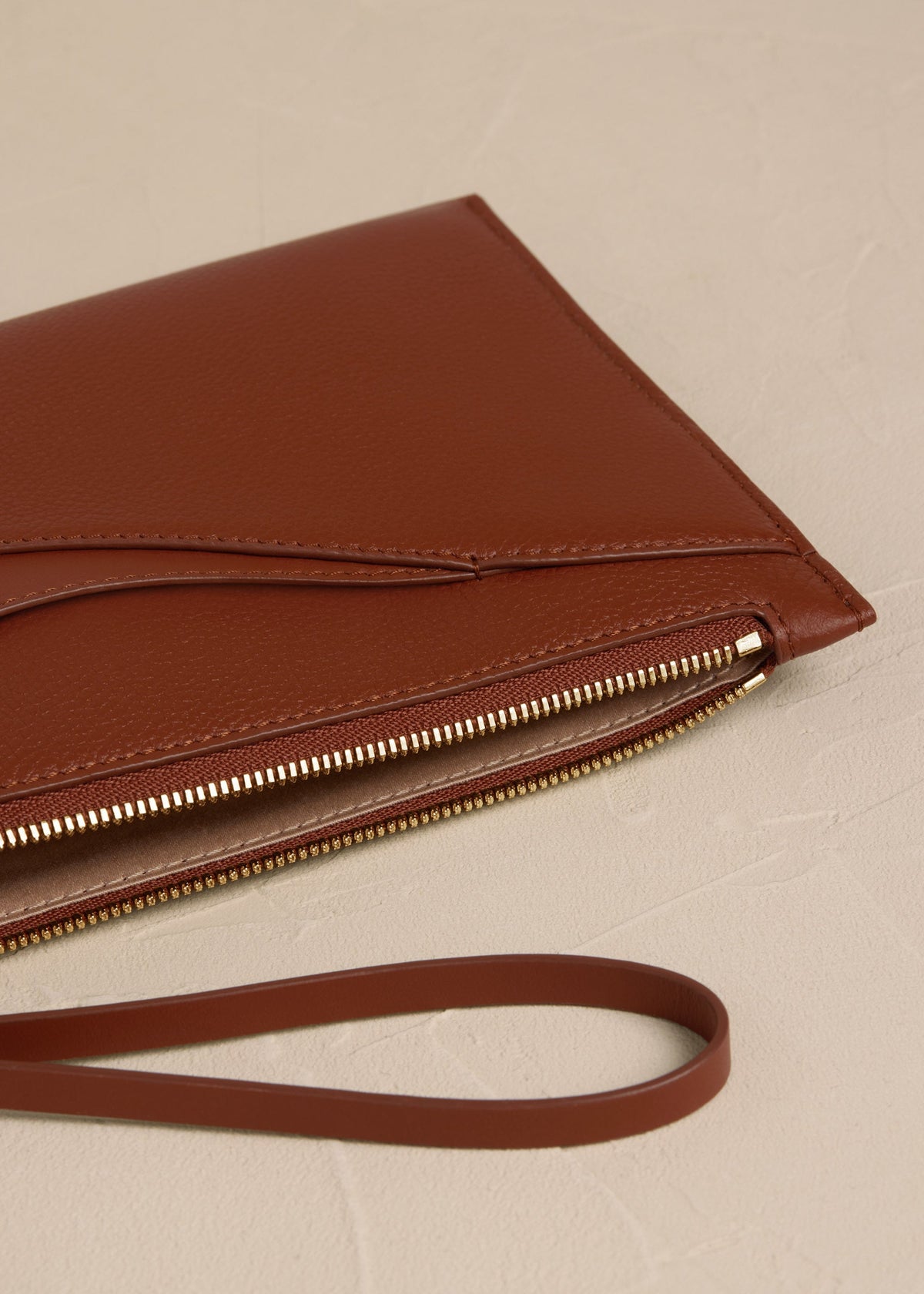 Polene Sierra Pouch Duo Cognac