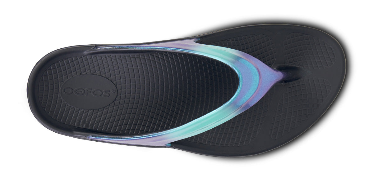 Oofos Women's Luxe Sandal Atlantis