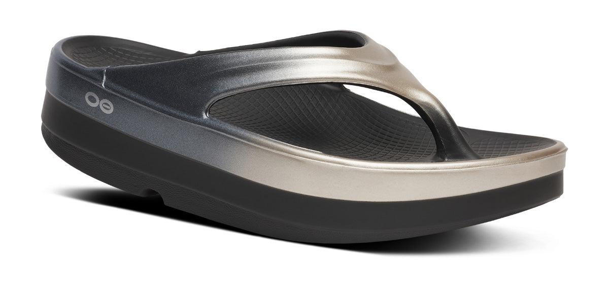 Oofos Women's Platform Sandal Latte Fade