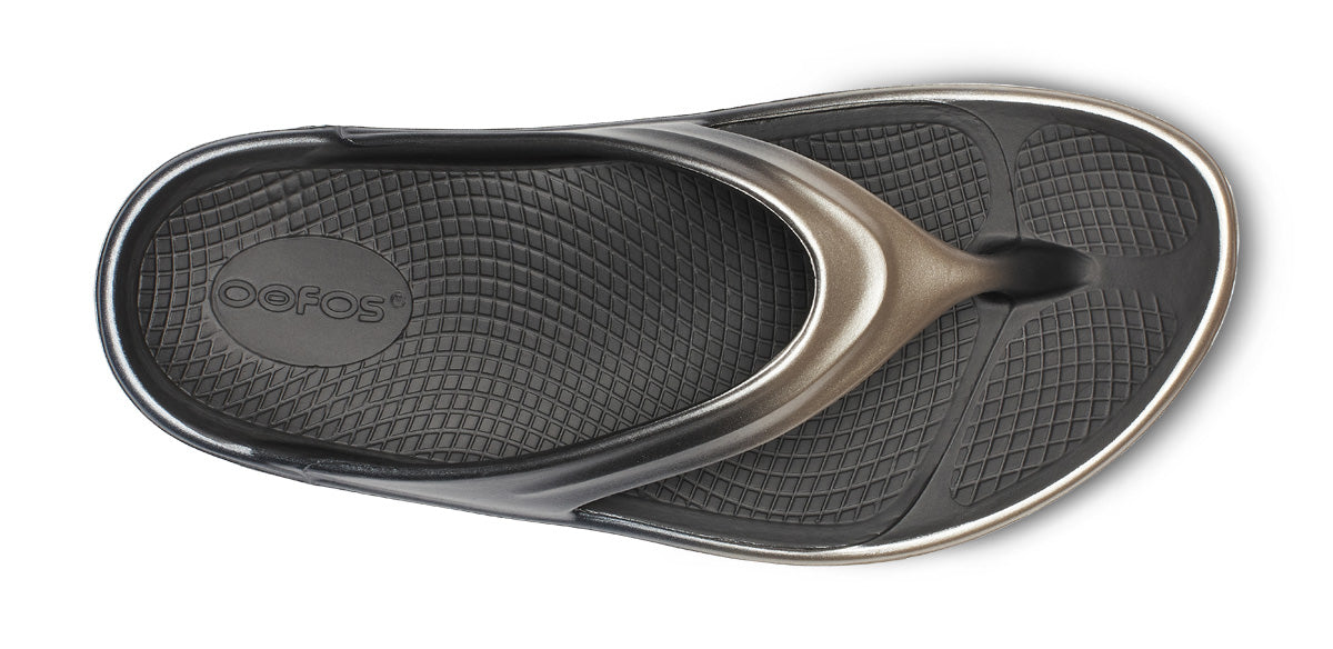 Oofos Women's Platform Sandal Latte Fade