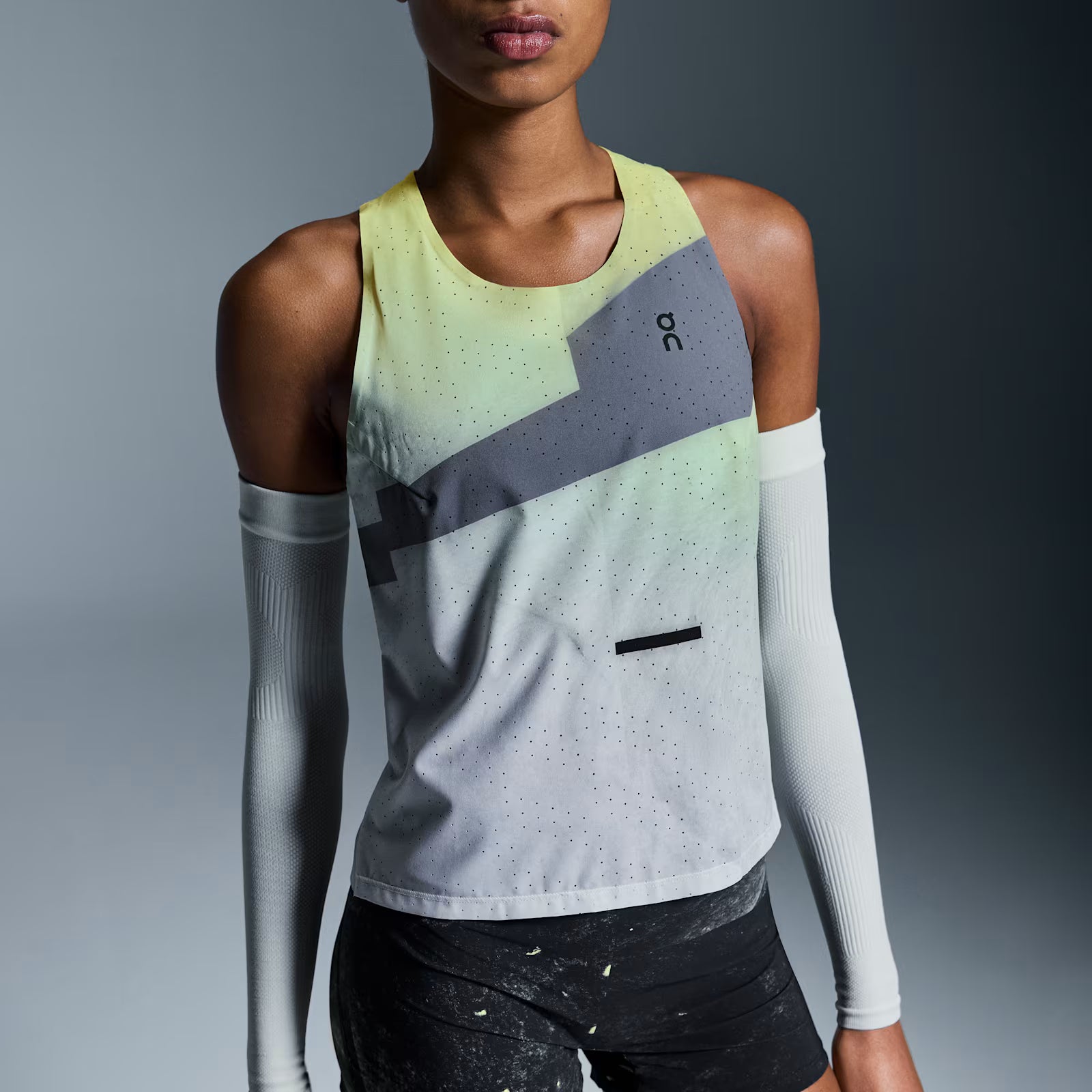 On Race Singlet Limelight | Glacier (Women'S)