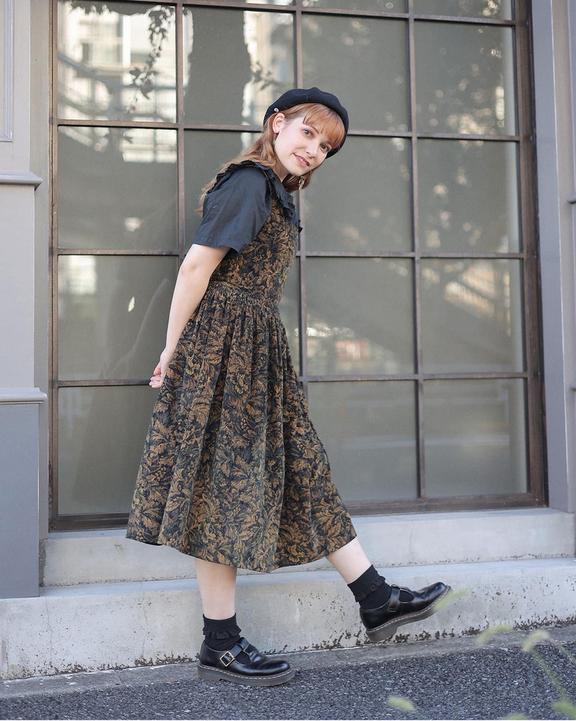 Dr Martens Polley Smooth Leather Mary Janes - Black