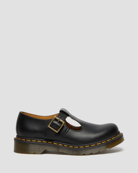 Dr Martens Polley Smooth Leather Mary Janes - Black
