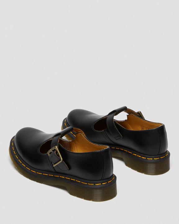 Dr Martens Polley Smooth Leather Mary Janes - Black