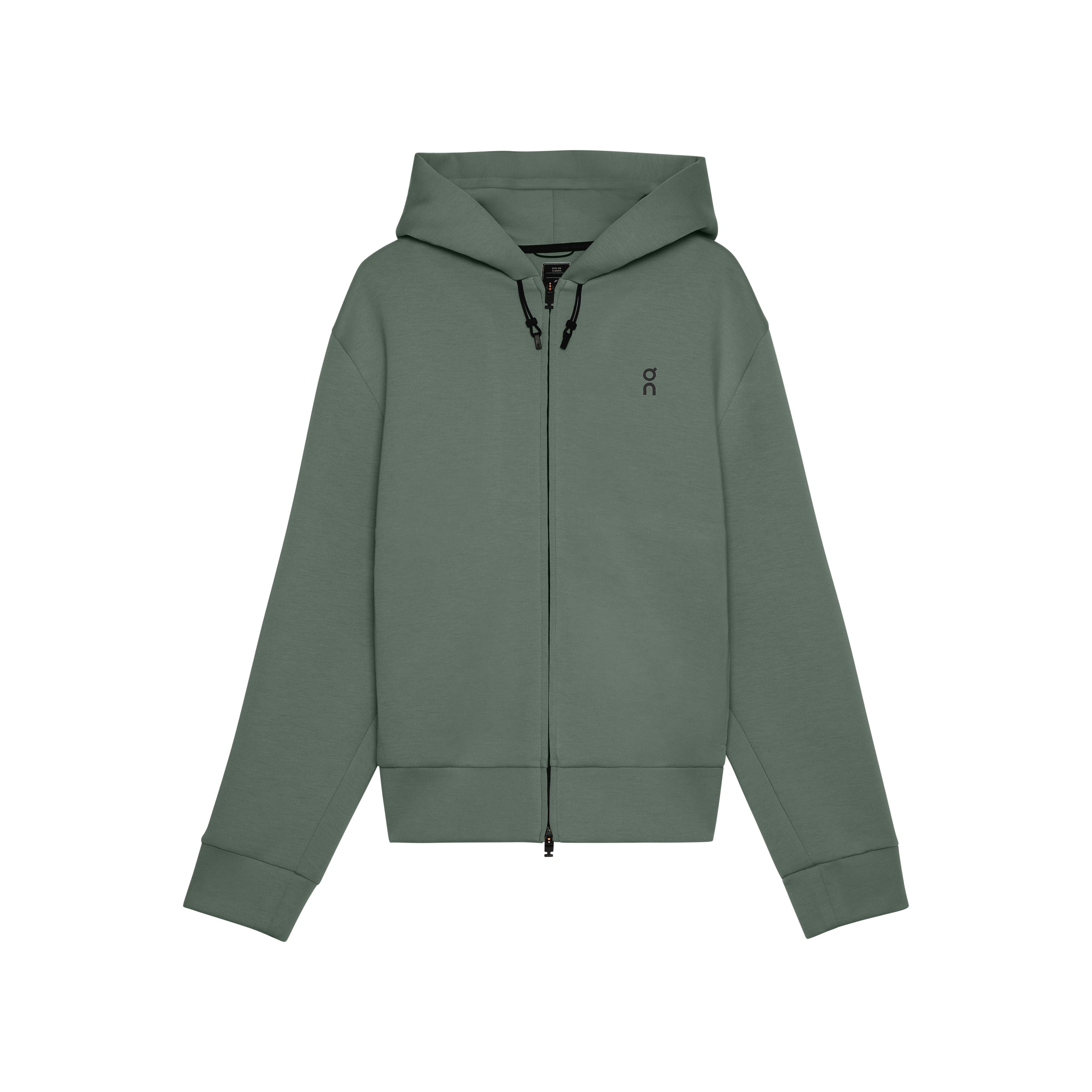 On Focus Tech Zip Hoodie Olive (Women'S)