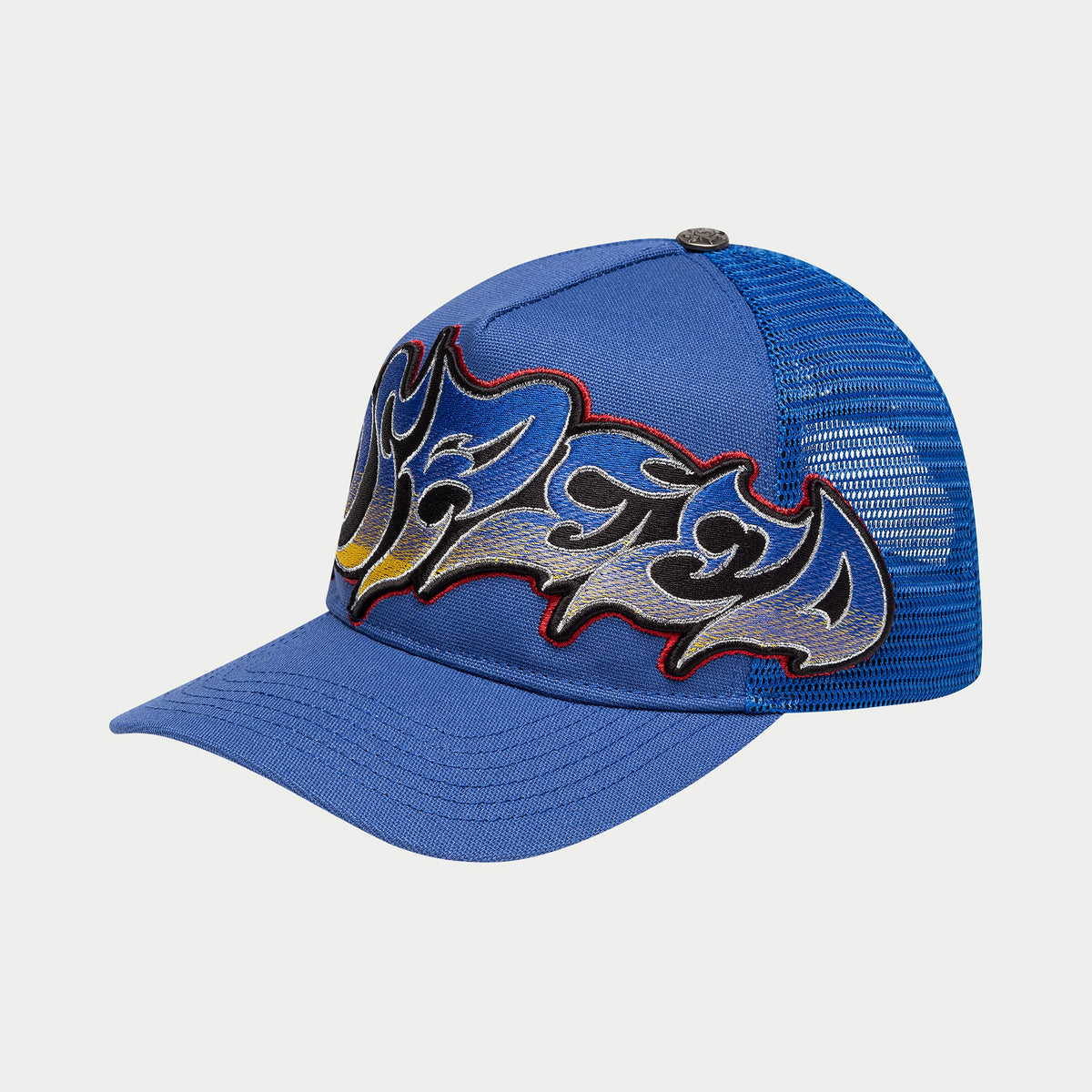 Godspeed GS Neo Trucker Hat (Blue / Yellow / Red)