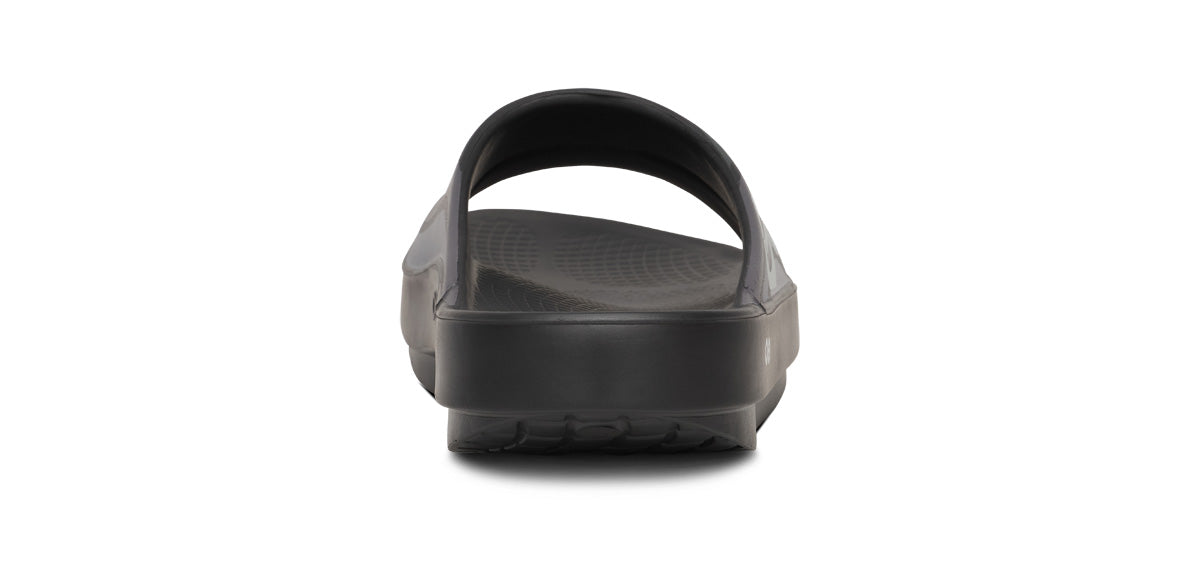 Oofos Women's Sport Slide Black Wave