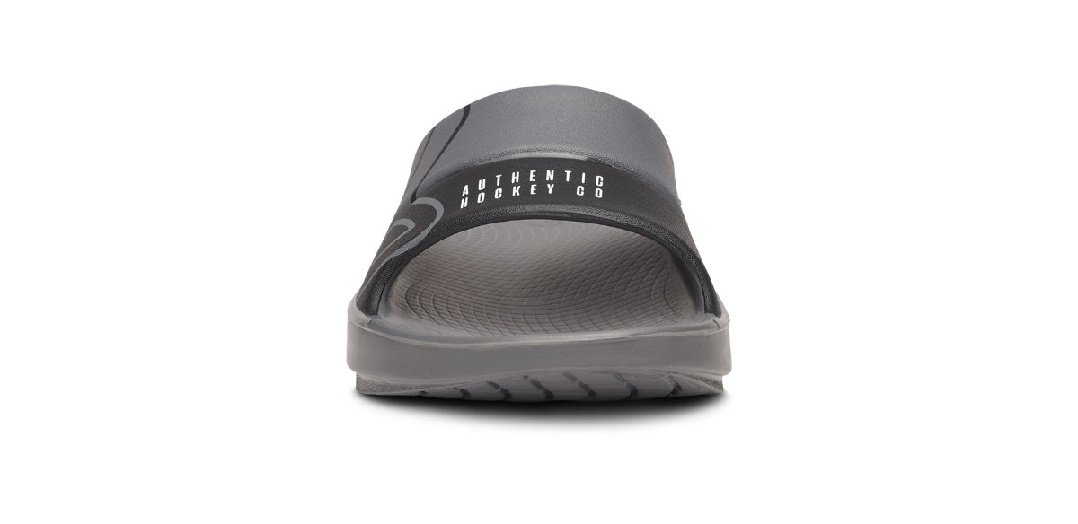 Oofos Men's Sport Slide Bauer Slate