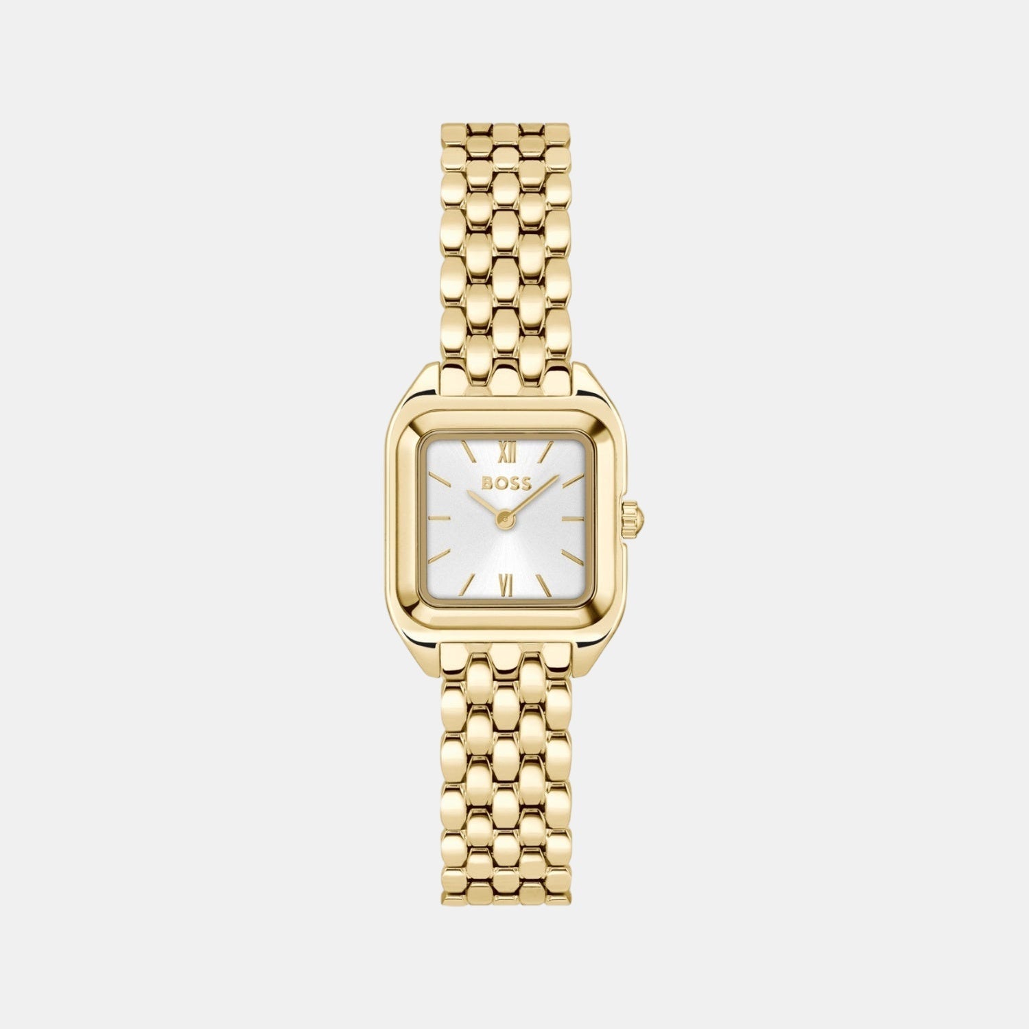 Boss Mae Petite Women Quartz White Dial Analog Stainless Steel Watch 1502823