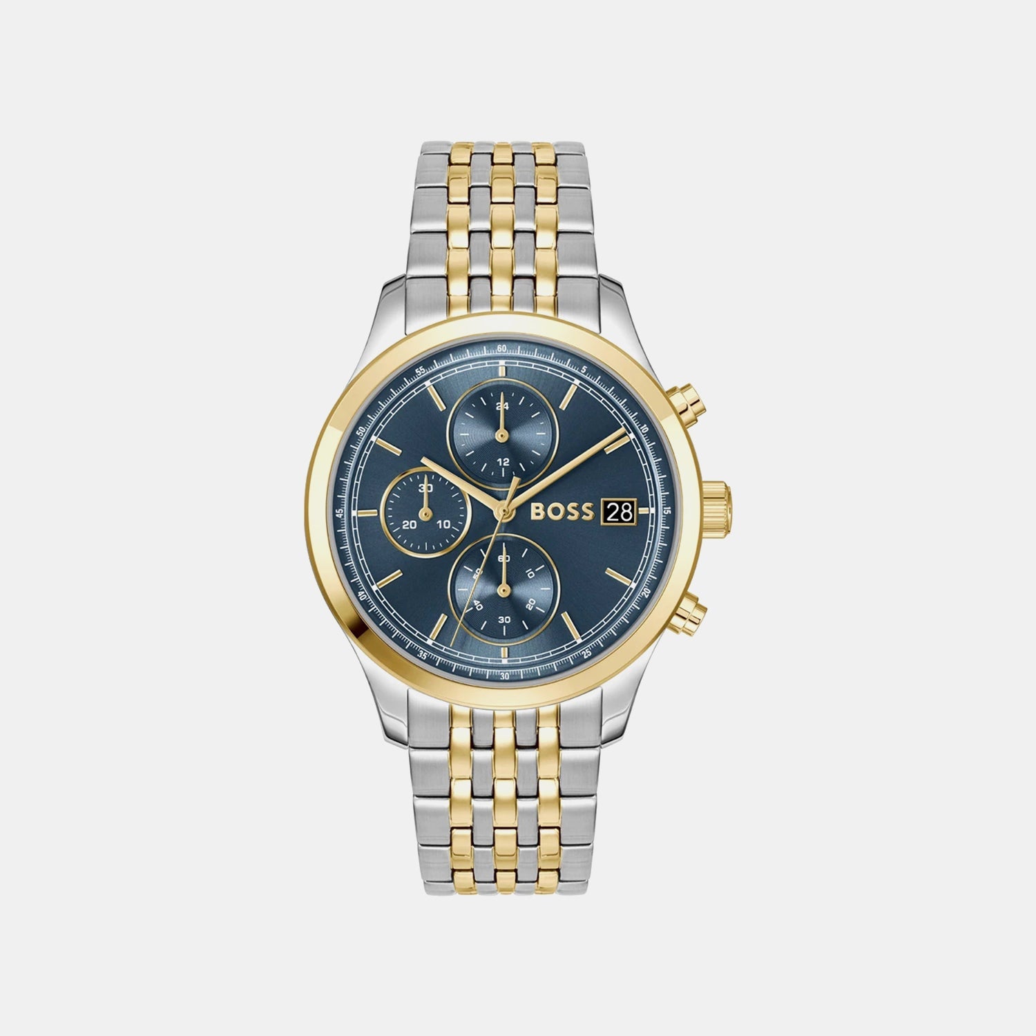 Boss Stratus Men Quartz Blue Dial Analog Stainless Steel Watch 1514329
