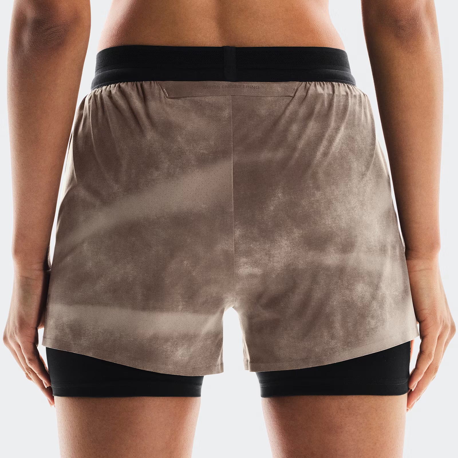 On 3" Performance Shorts Aop Cinder | Black (Women'S)