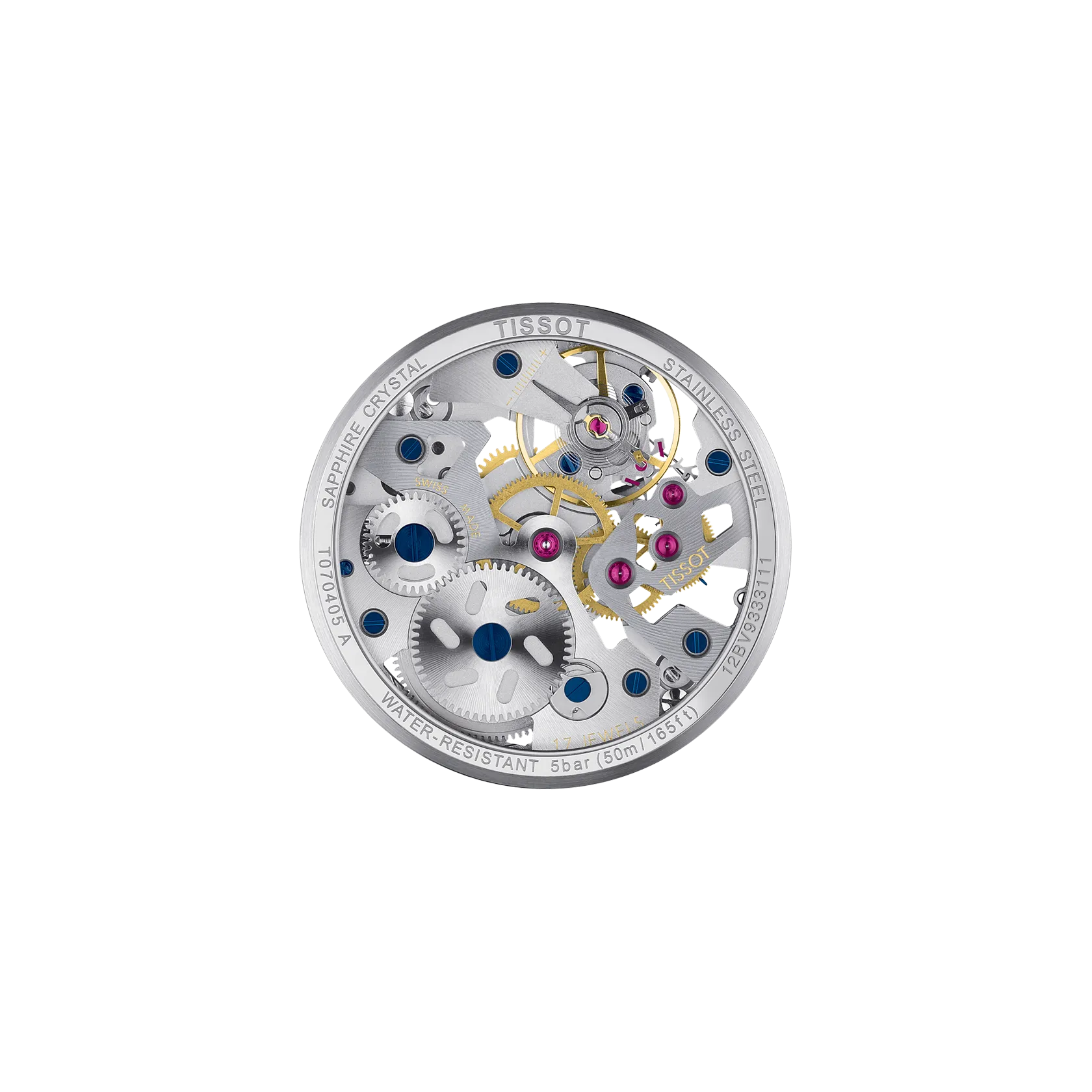 Tissot T-Complication Squelette 43Mm T0704051641100