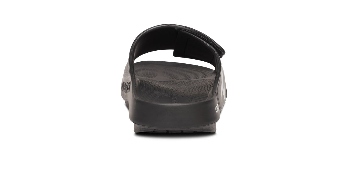 Oofos Women's Limited Sport Flex Slide Bauer Black