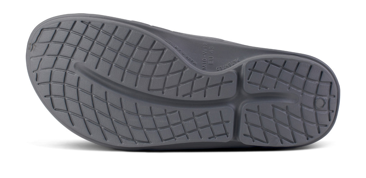Oofos Women's Sport Flex Slide Slate