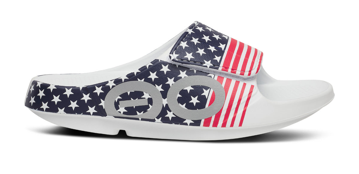 Oofos Women's Sport Flex Slide USA