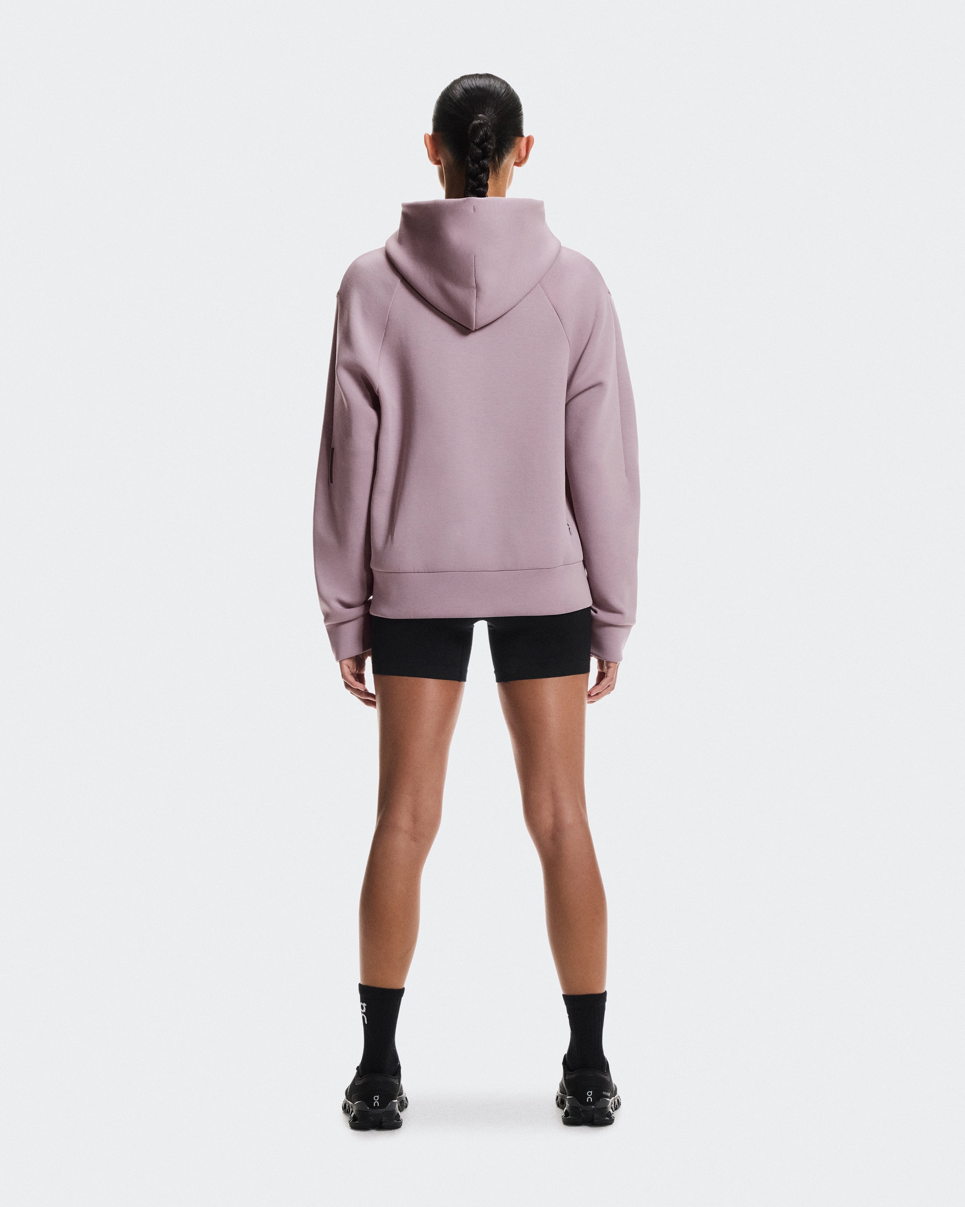 On Focus Tech Zip Hoodie Heron (Women'S)