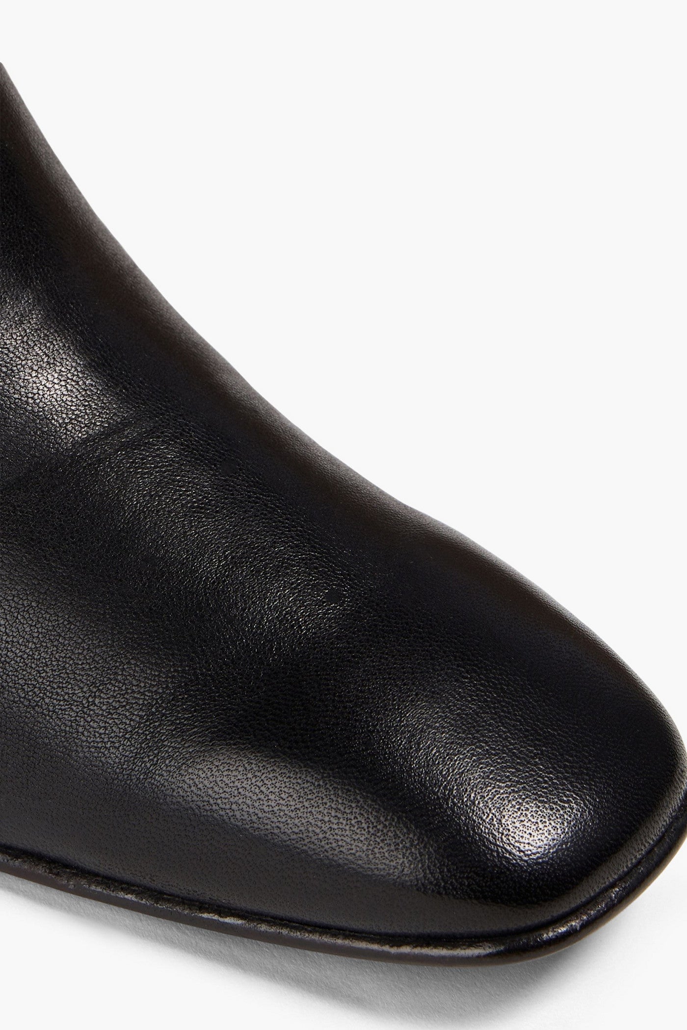 Roger Vivier Polly Buckle-Embellished Leather Knee Boots Black Women's