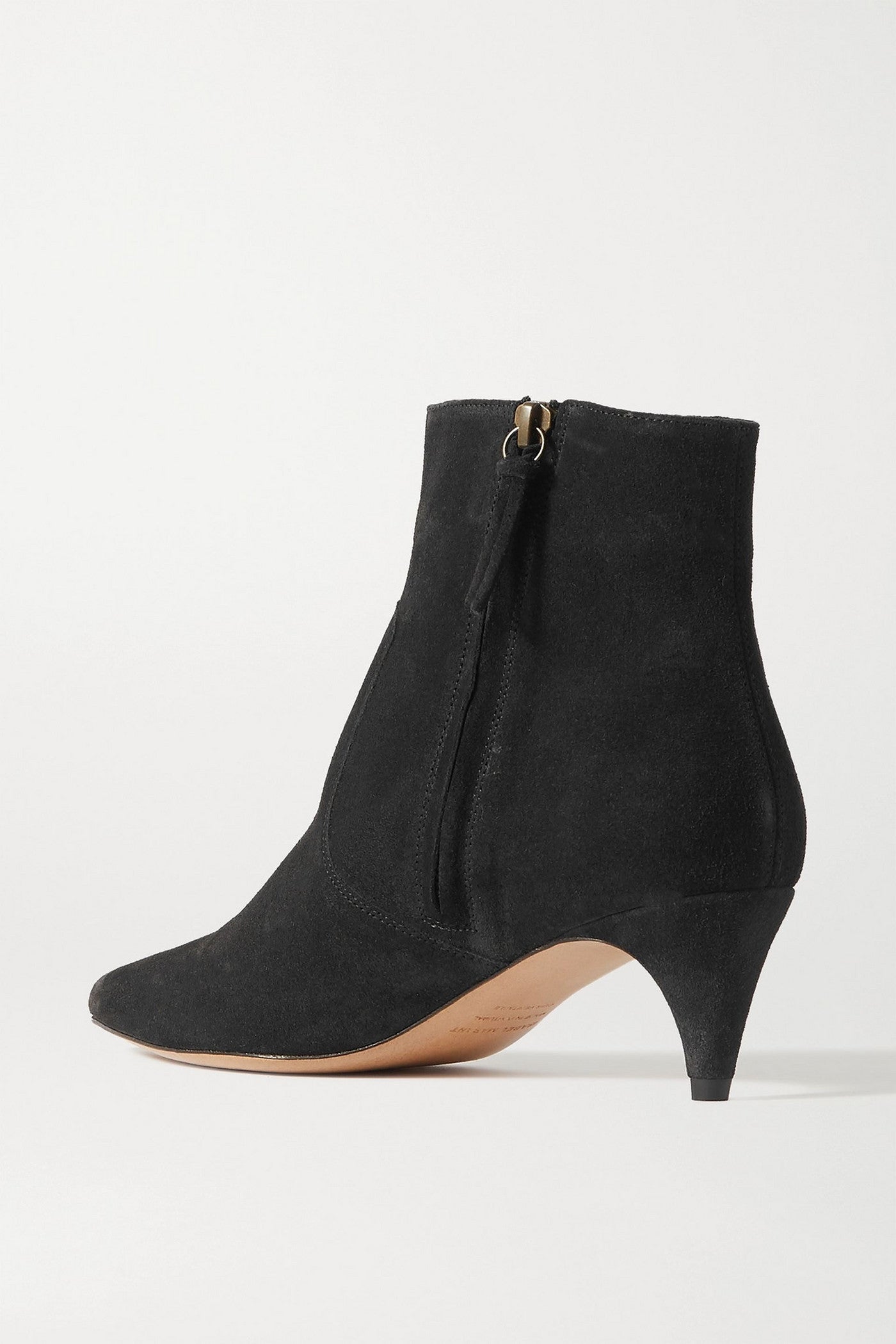 Isabel Marant Derst Suede Ankle Boots Black Women's