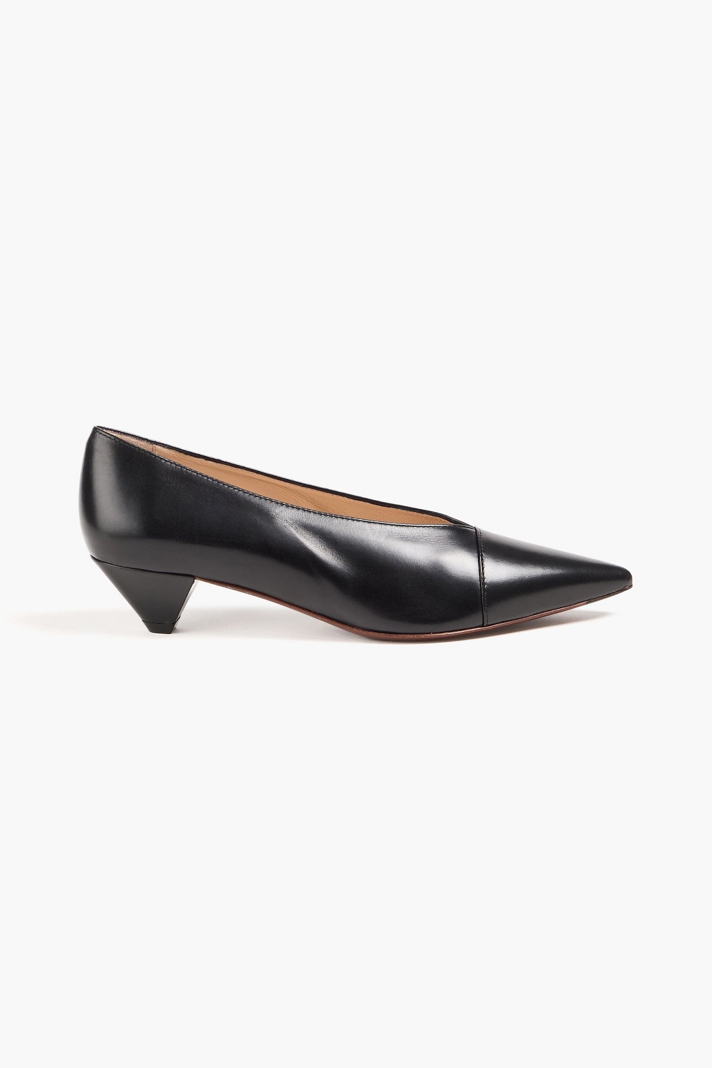 Tod's Leather Pumps Black Women's