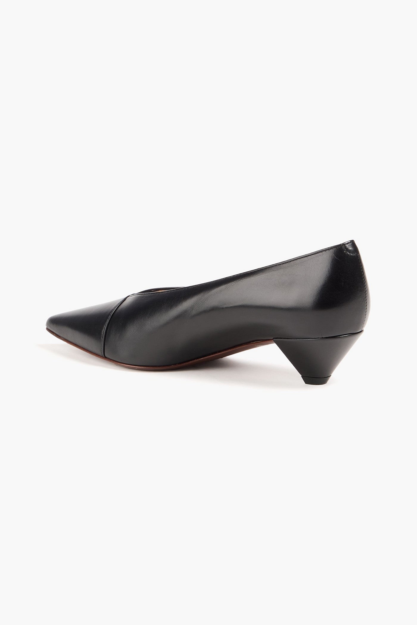 Tod's Leather Pumps Black Women's