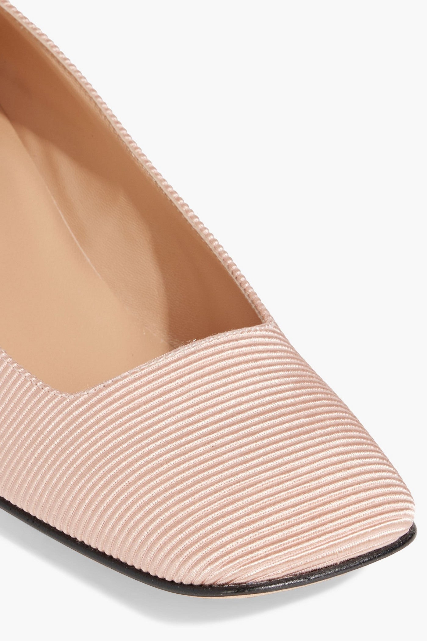 Sergio Rossi Gruppo 45 Ottoman Pumps Blush Women's