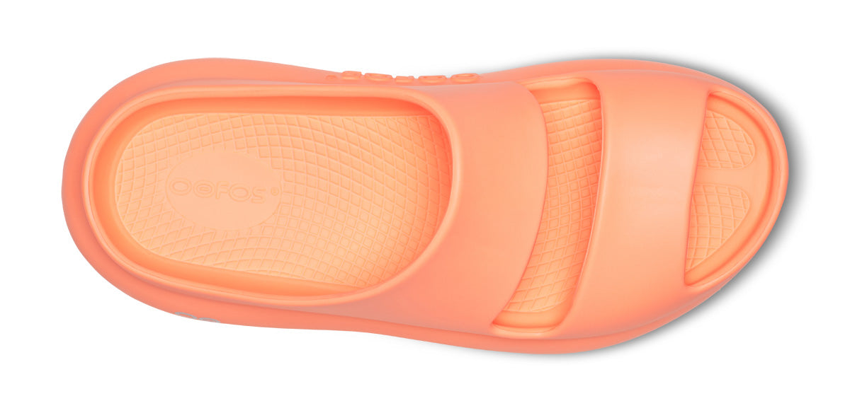 Oofos Women's Two-Strap Sandal Sunburst