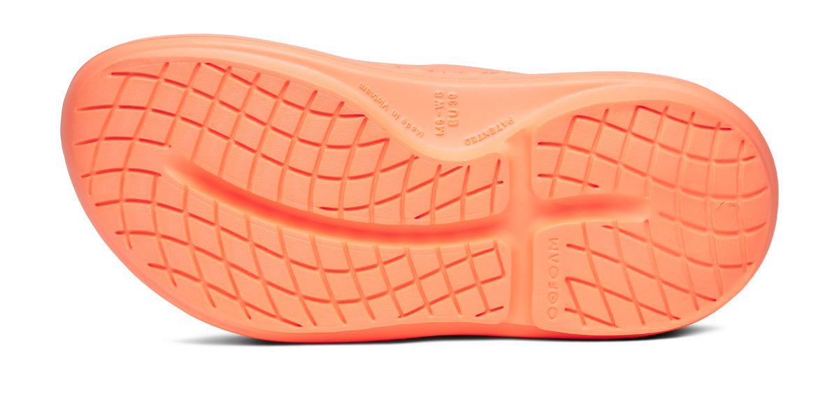 Oofos Women's Two-Strap Sandal Sunburst
