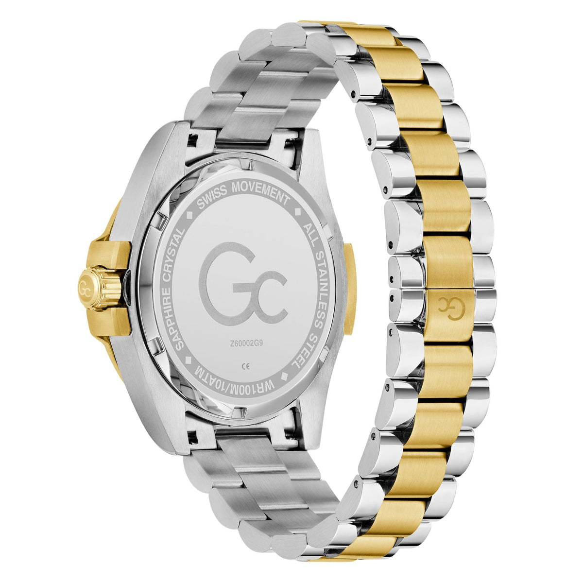 Gc Bolt Green Round Quartz Men Watch Z60002G9