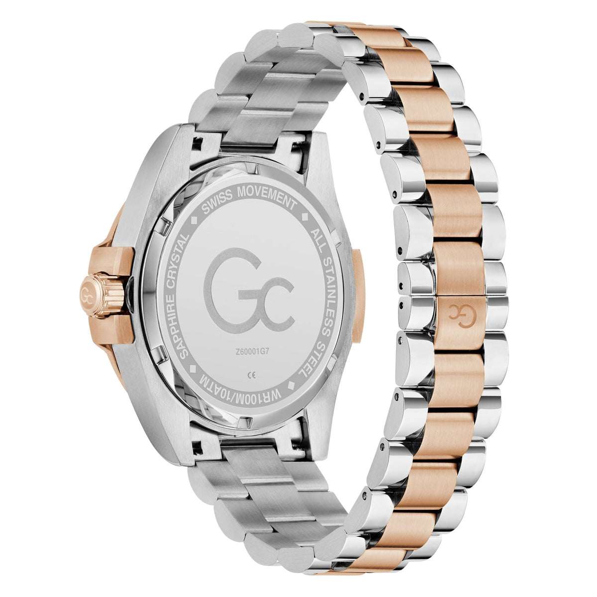 Gc Bolt Blue Round Quartz Men Watch Z60001G7