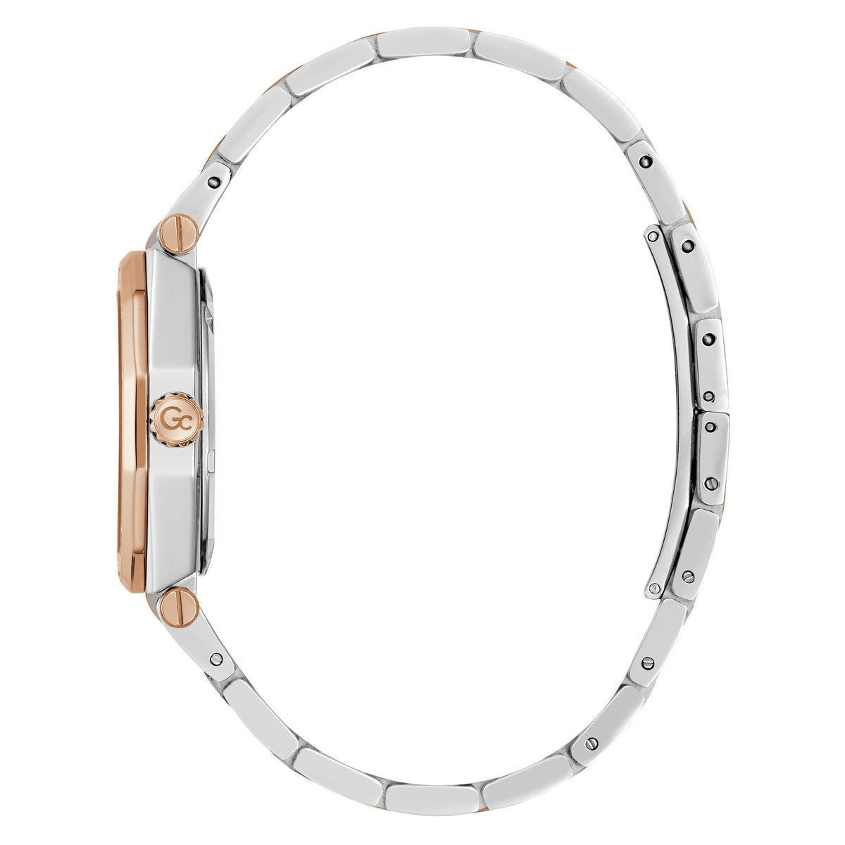 Gc Gleam White Round Quartz Women Watch Z55001L7