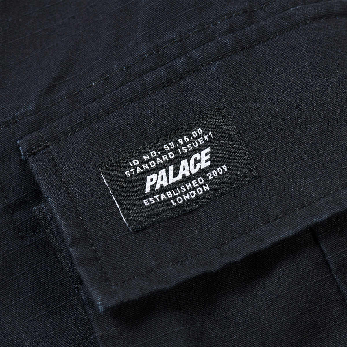 Palace Skateboards Ripstop Cargo Trouser Black