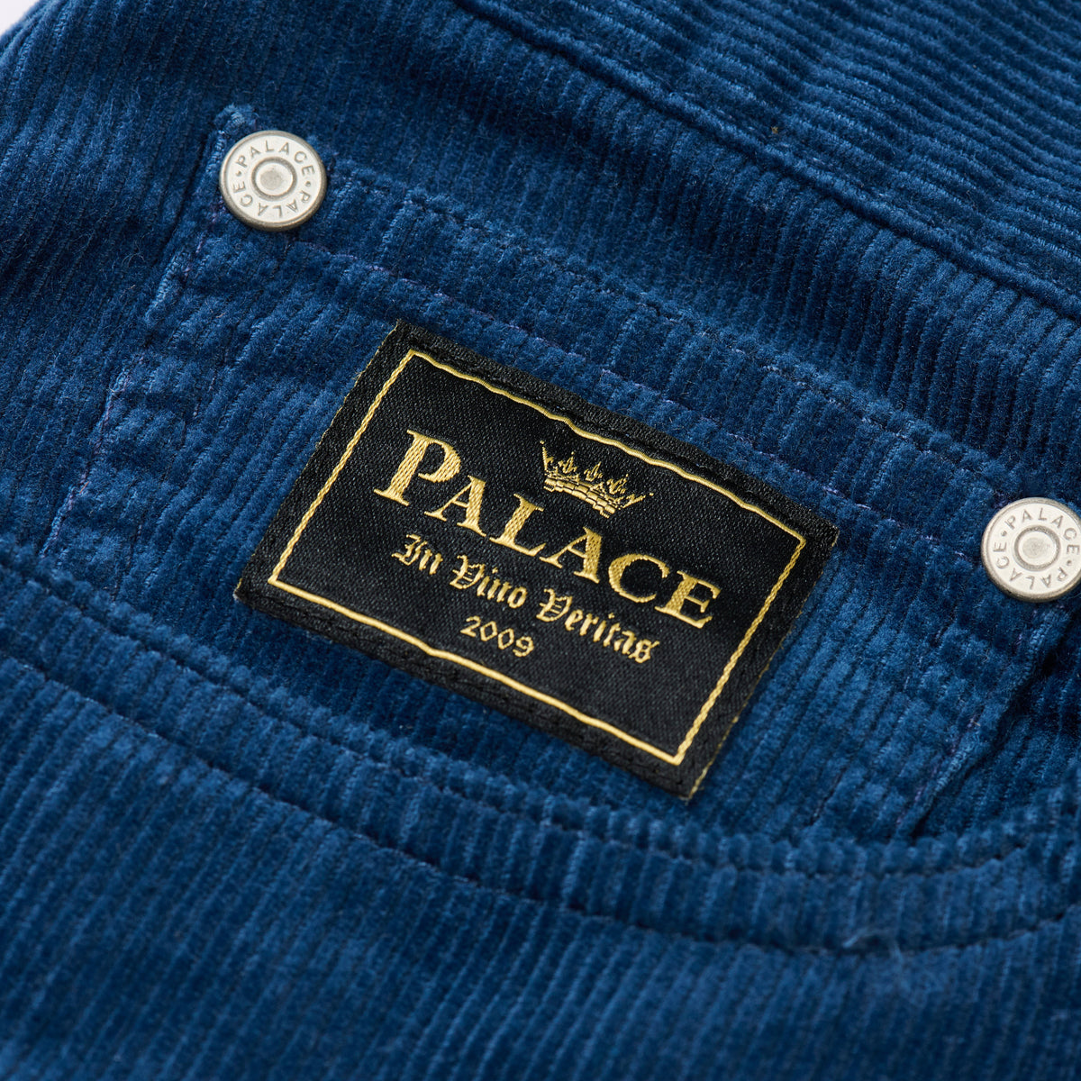 Palace Skateboards Baggy CORD P90 JEAN NAVY