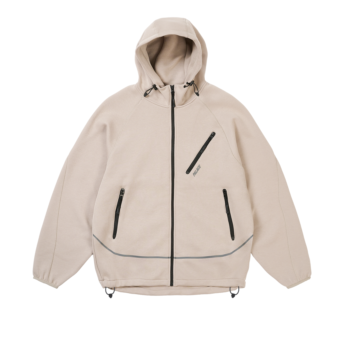 Palace Skateboards Sporty ZIP HOOD Black