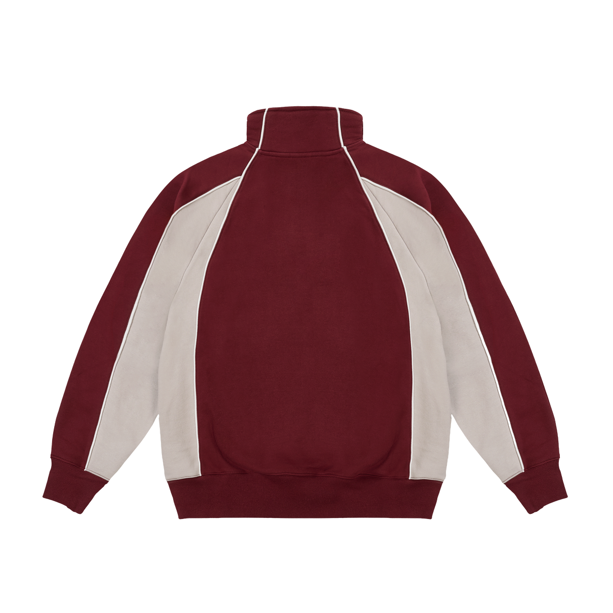 Palace Skateboards Courtside 1 / 4 ZIP Tawny PORT / Concrete GREY