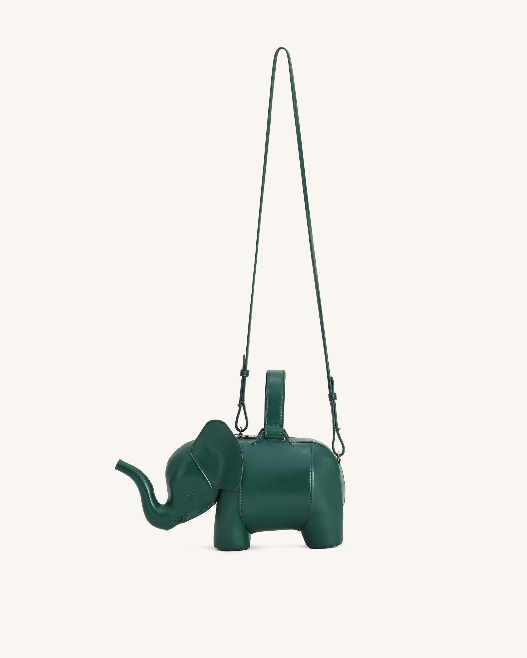 Jw Pei Claire Elephant Shaped Handbag Green