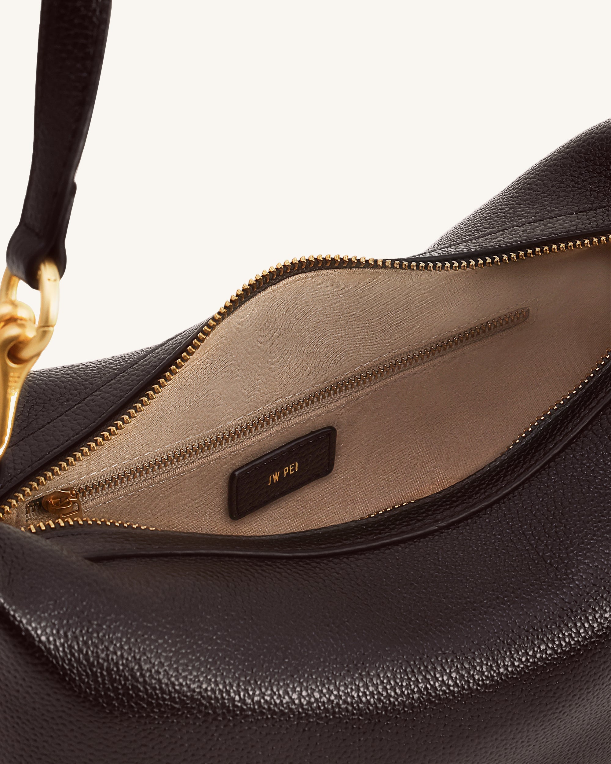 Jw Pei Selia Soft Grain Crossbody Bag Dark Brown
