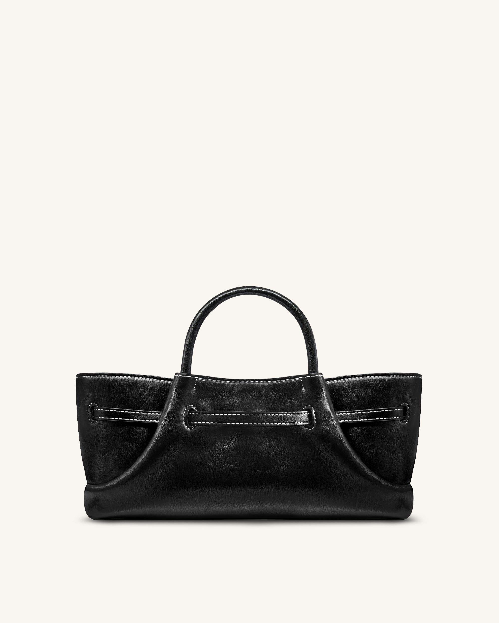 Jw Pei Maeve Dachshund Metal Charm Tote Bag Black