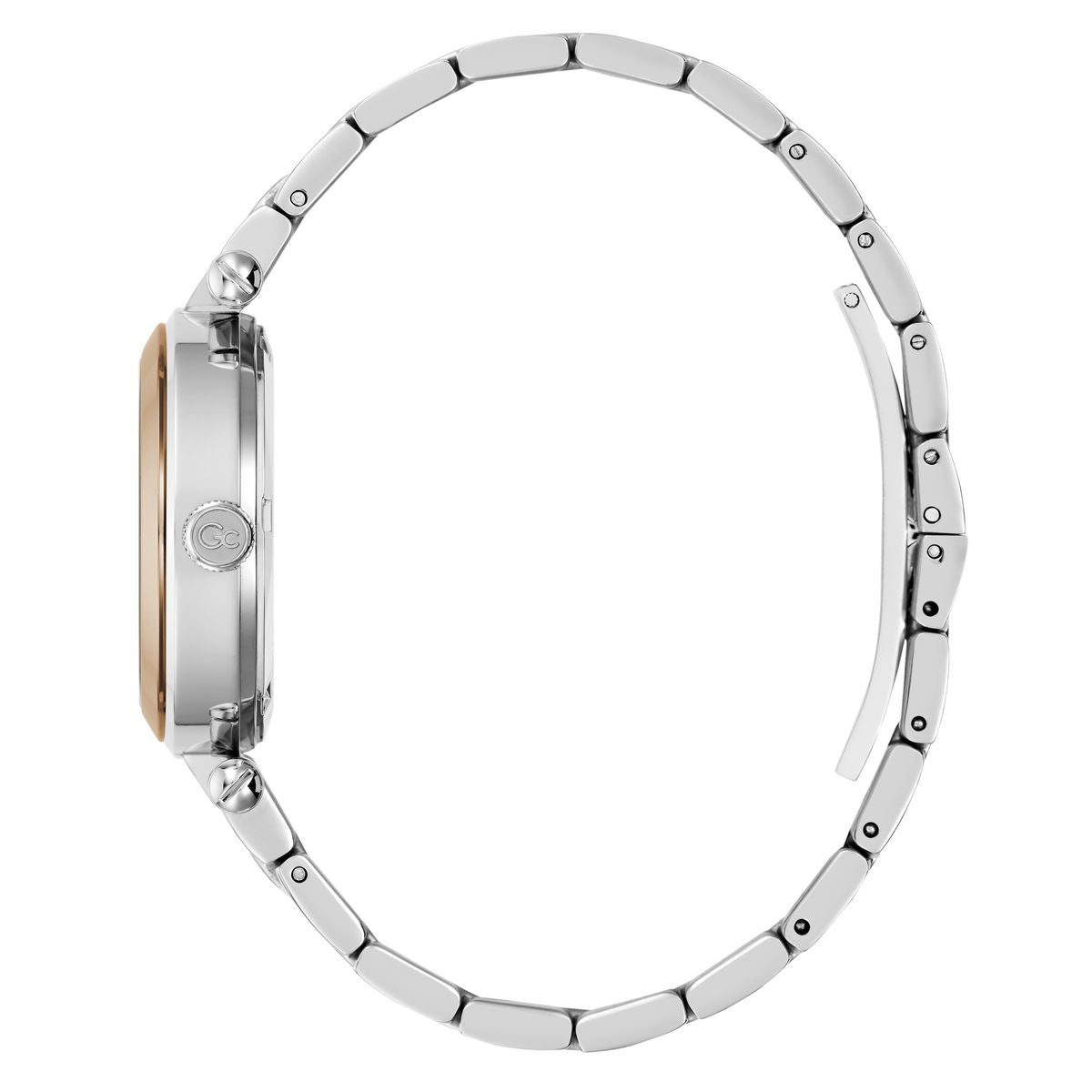 Gc Round 32mm White Dial Analog Women Watch - Z63002L3