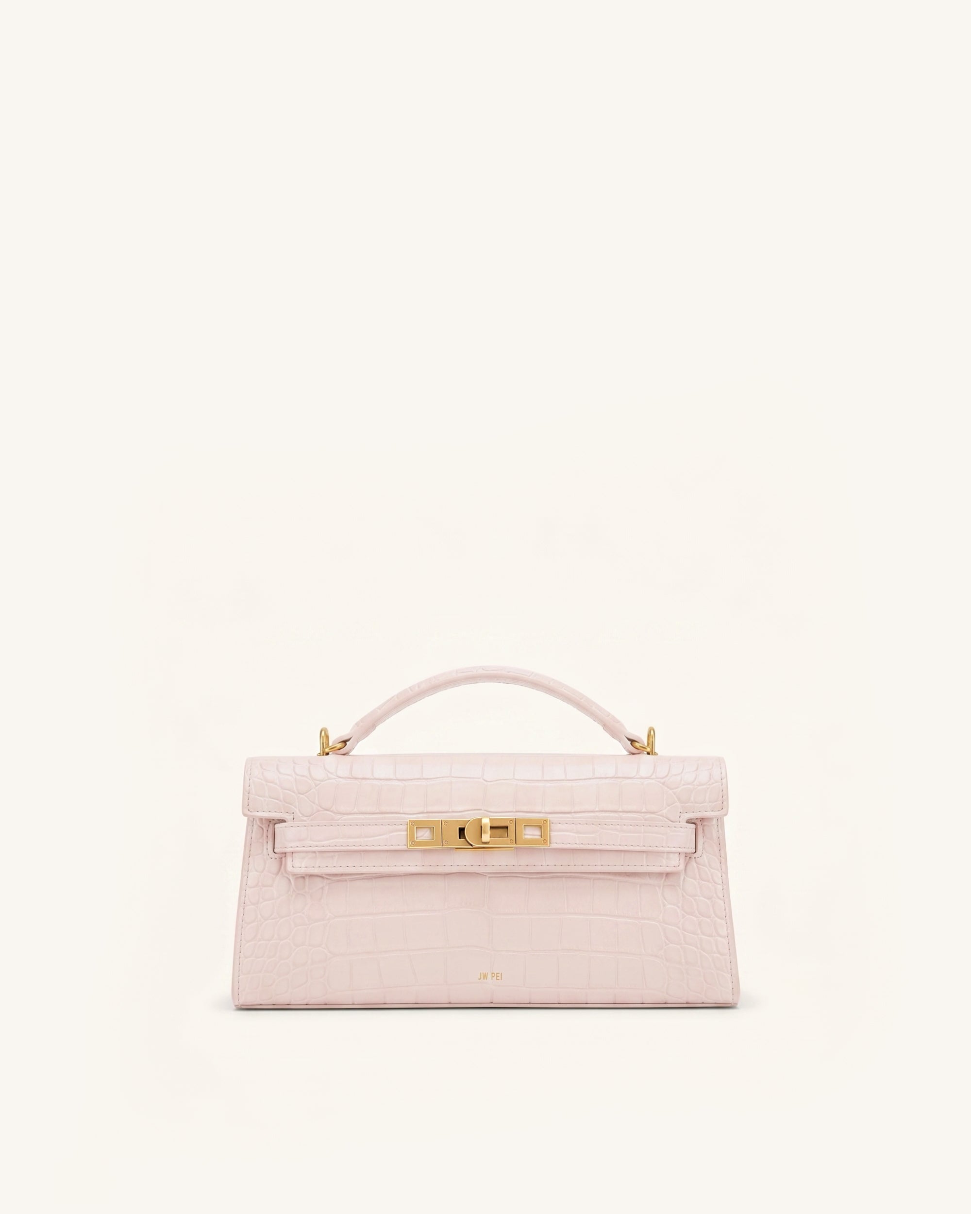 Jw Pei Noor Top Handle Bag Pink Croc