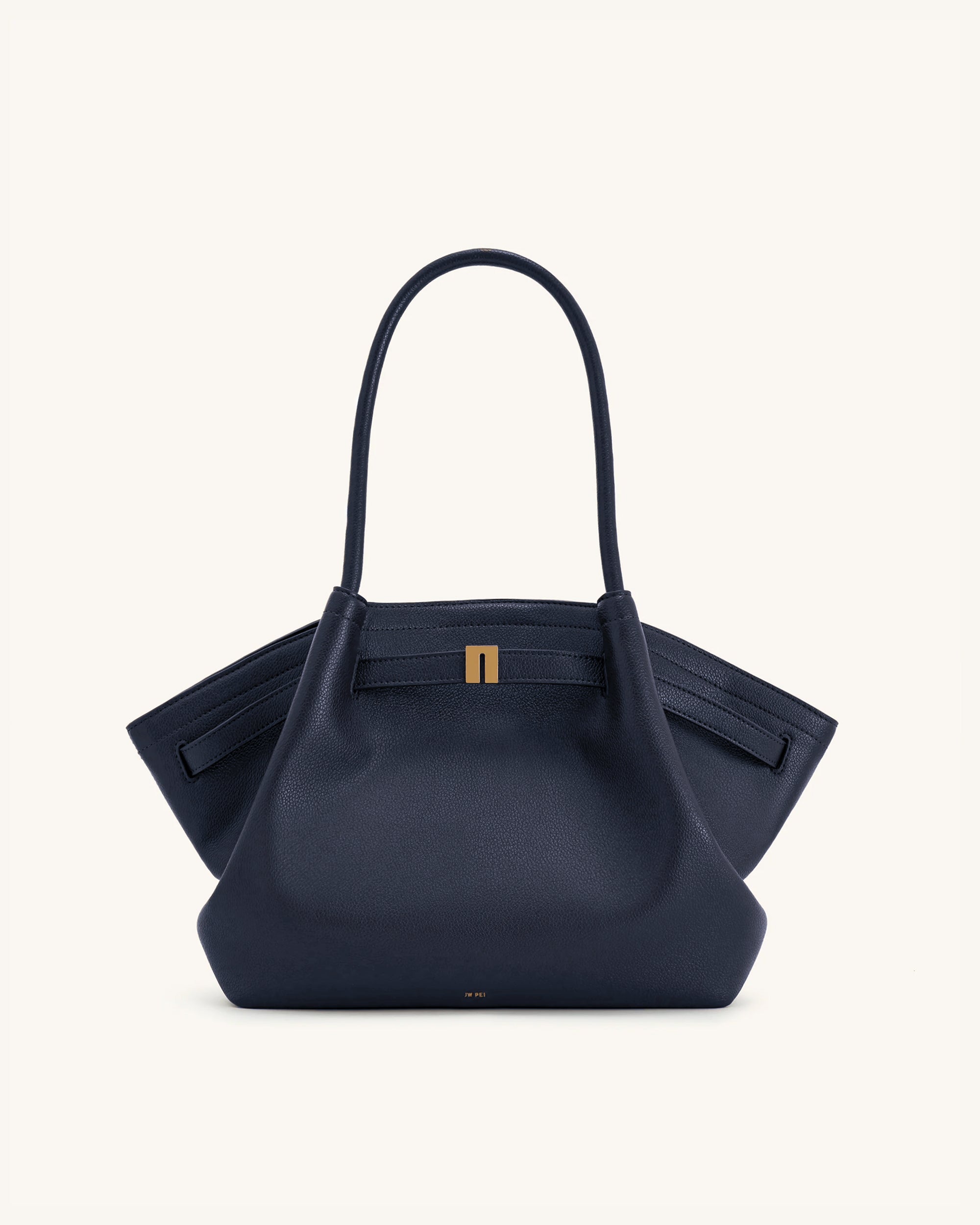 Jw Pei Hana Medium Tote Bag Navy Blue