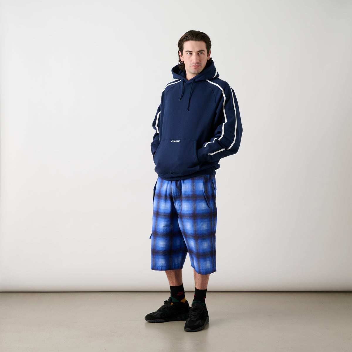 Palace Skateboards Runner HOOD NAVY