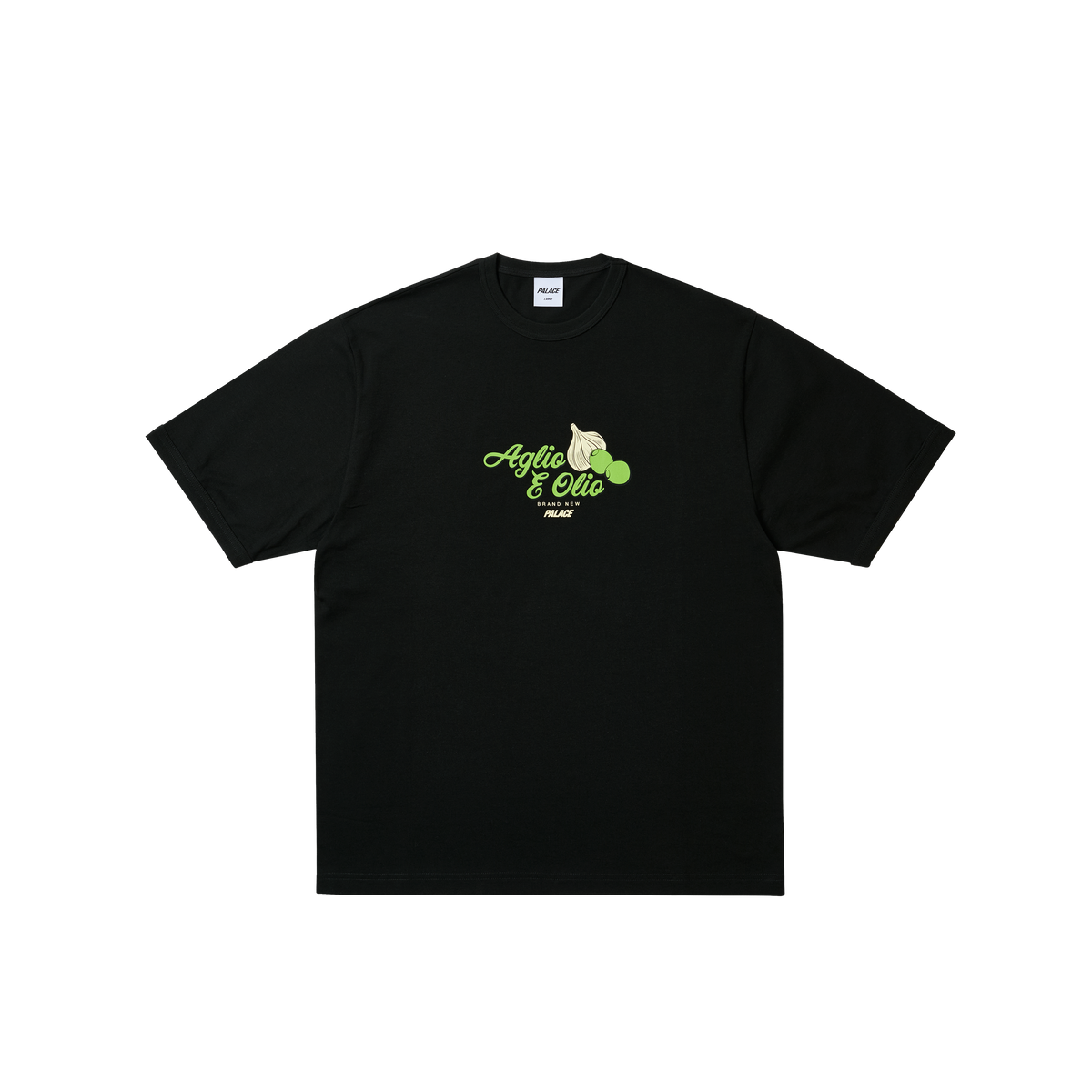 Palace Skateboards Aglio E OLIO Ringer T-Shirt Sunny Yellow