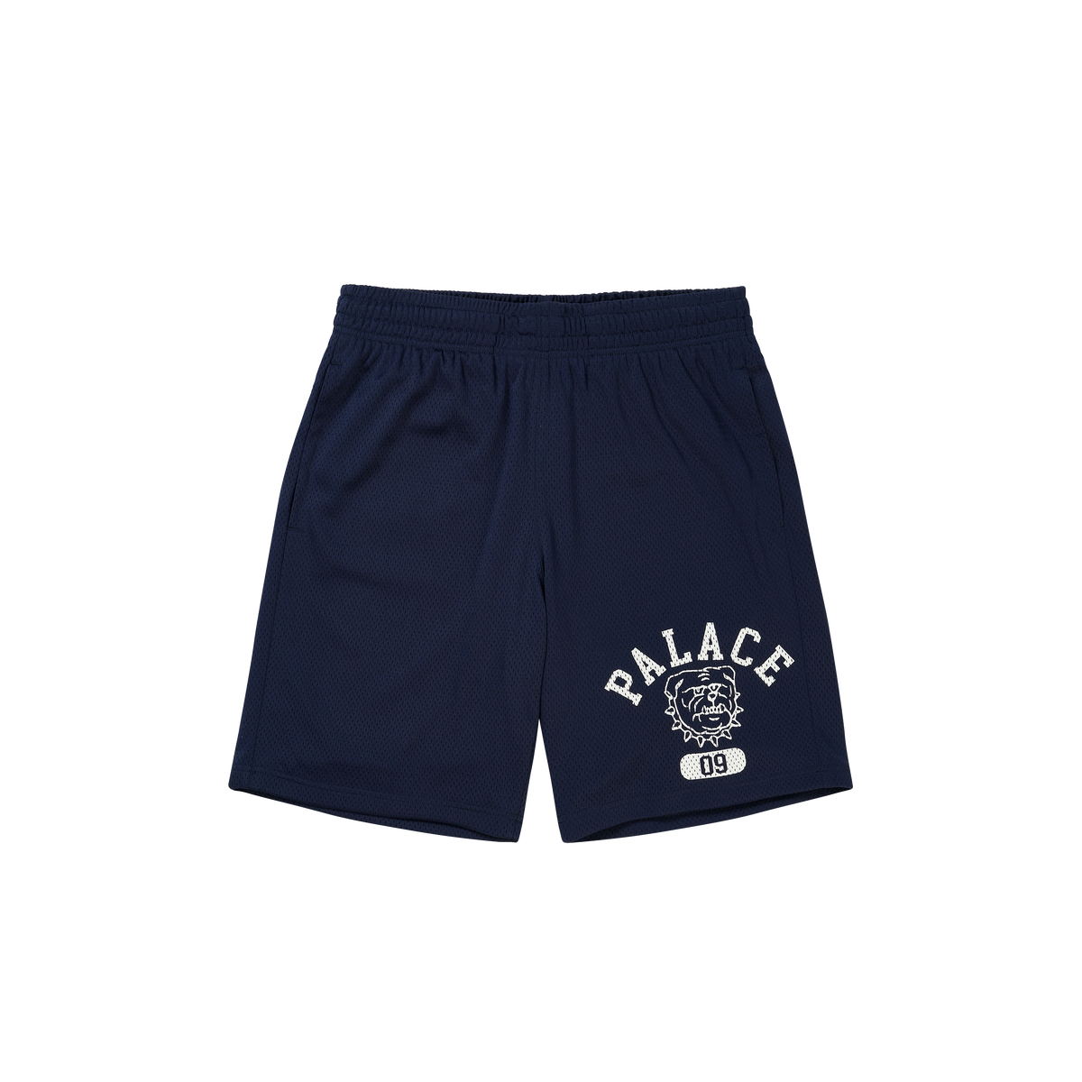 Palace Skateboards Bulldog MESH Short White