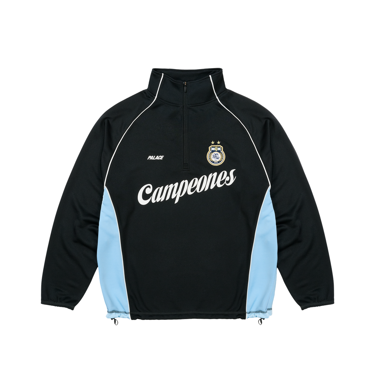 Palace Skateboards COPA 1 / 4 ZIP Techy Fleece Black