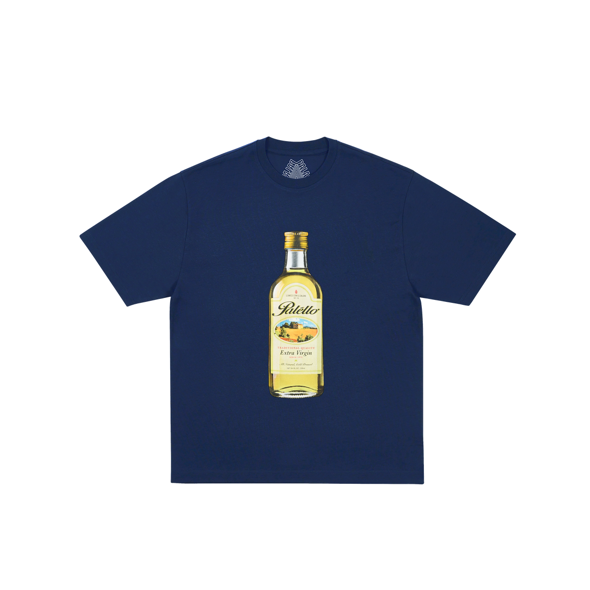 Palace Skateboards Extra Virgin T-Shirt GREY MARL