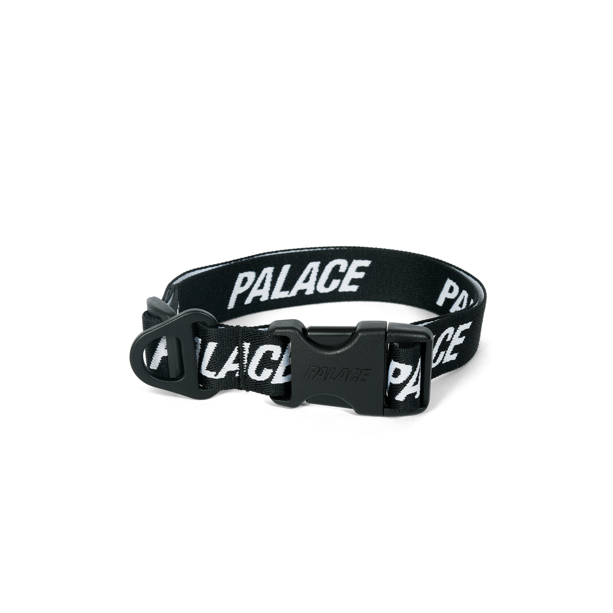 Palace Skateboards Jacquarded DOG Collar and LEAD Black