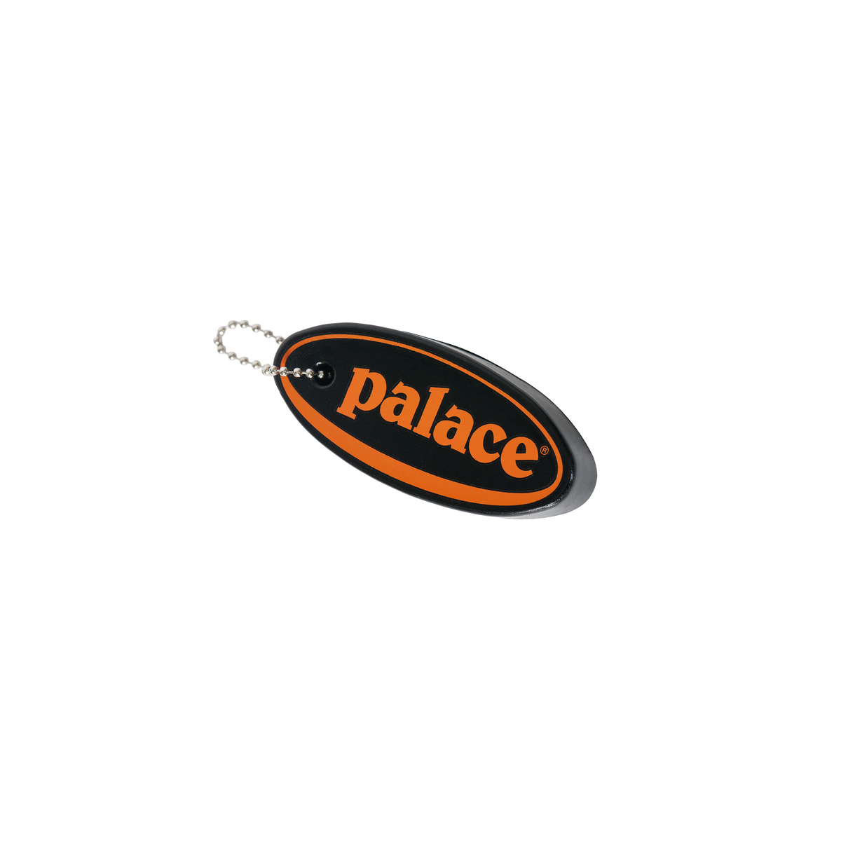 Palace OVAL Float Keyring Black