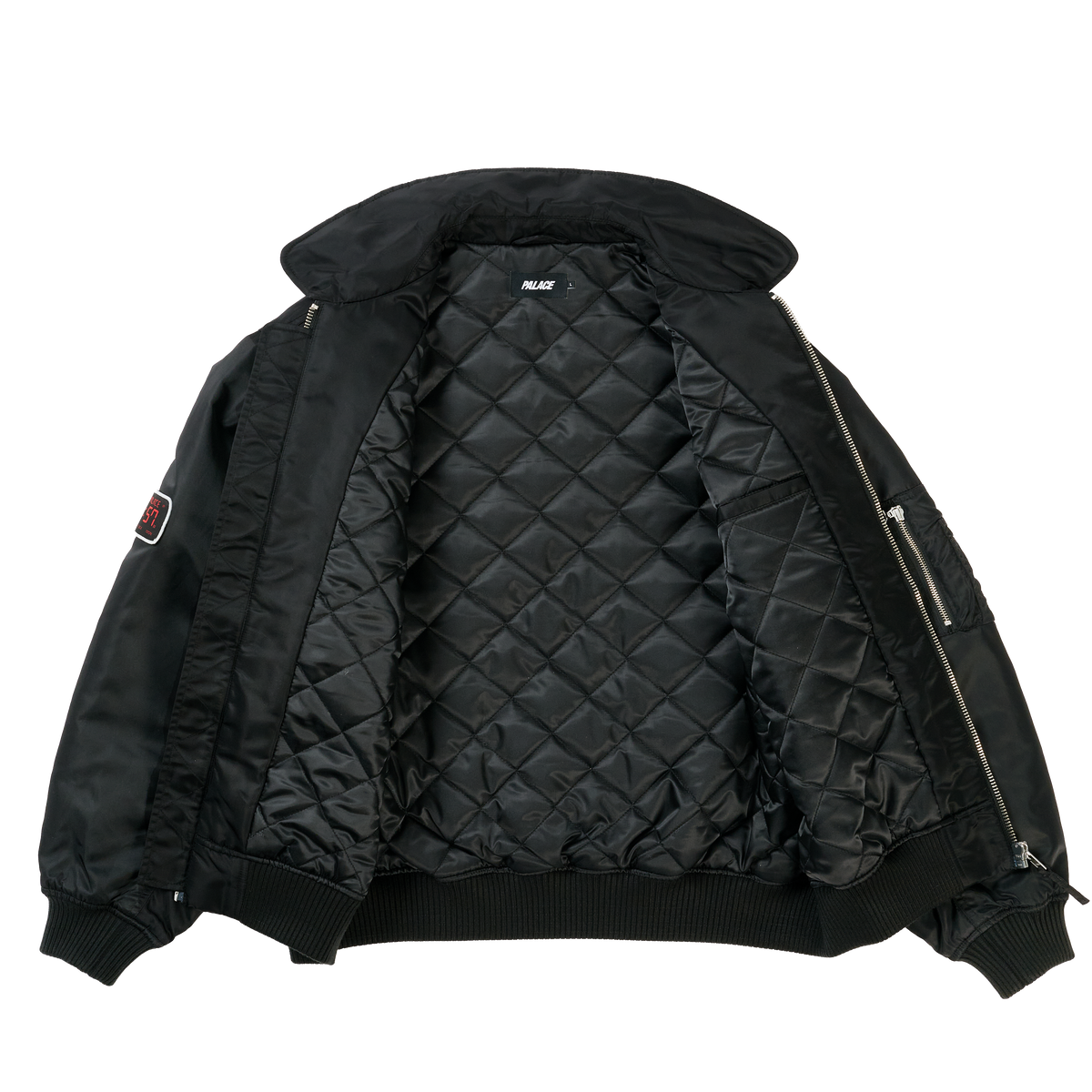 Palace Skateboards MA-2 Banging Jacket Black