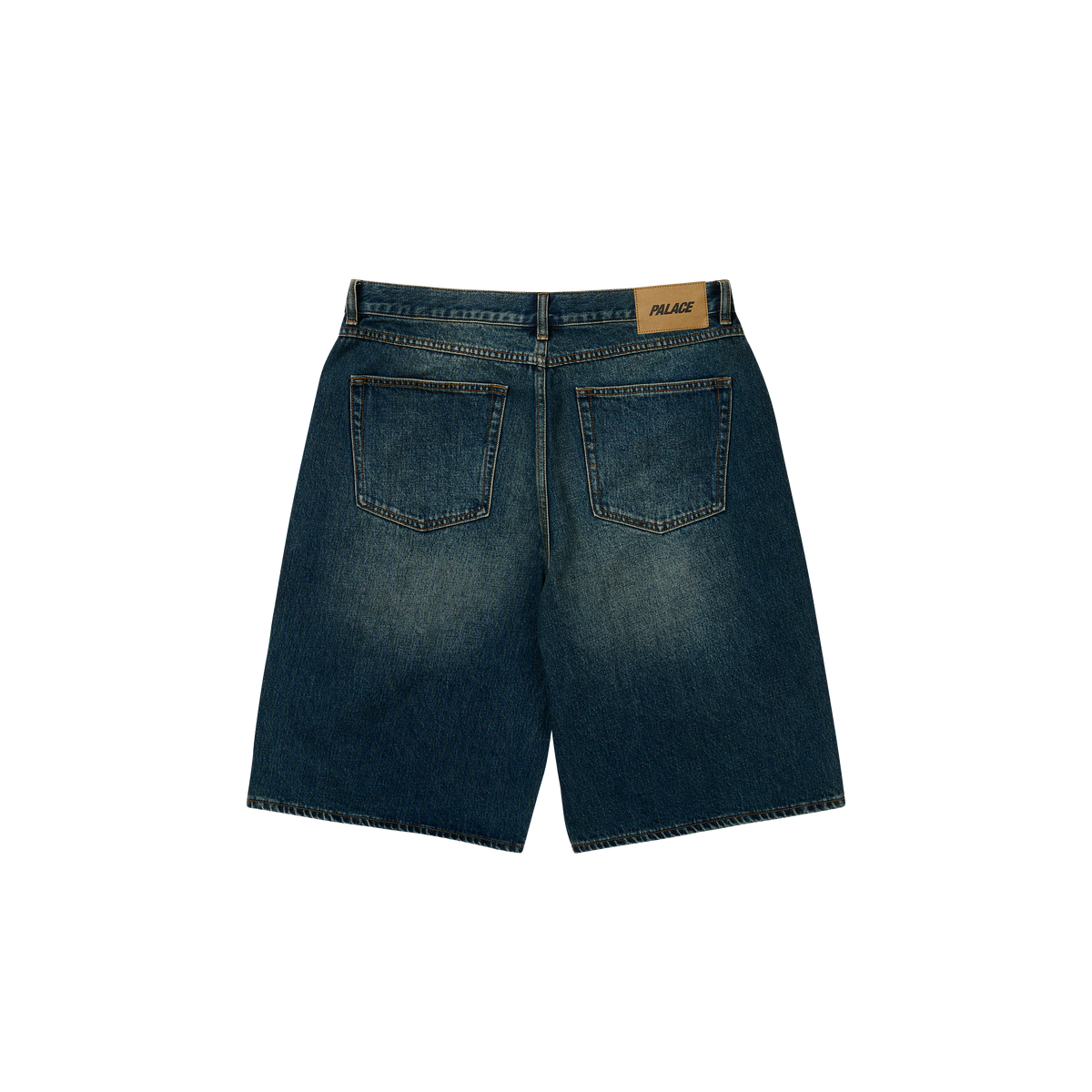 Palace Skateboards Baggy JEAN Short DARK Stone WASH